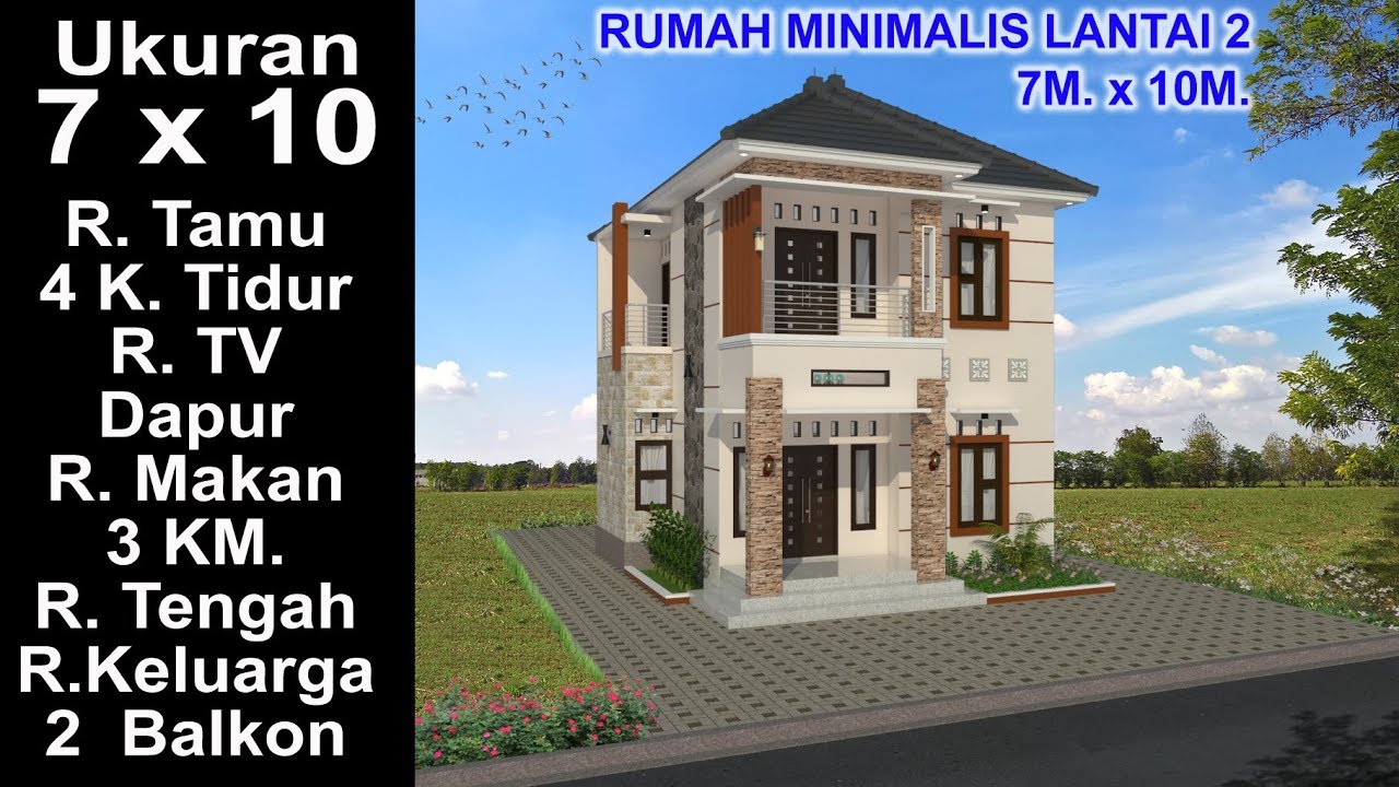 Detail Gambar Rumah Minimalis Tingkat 2 Nomer 23