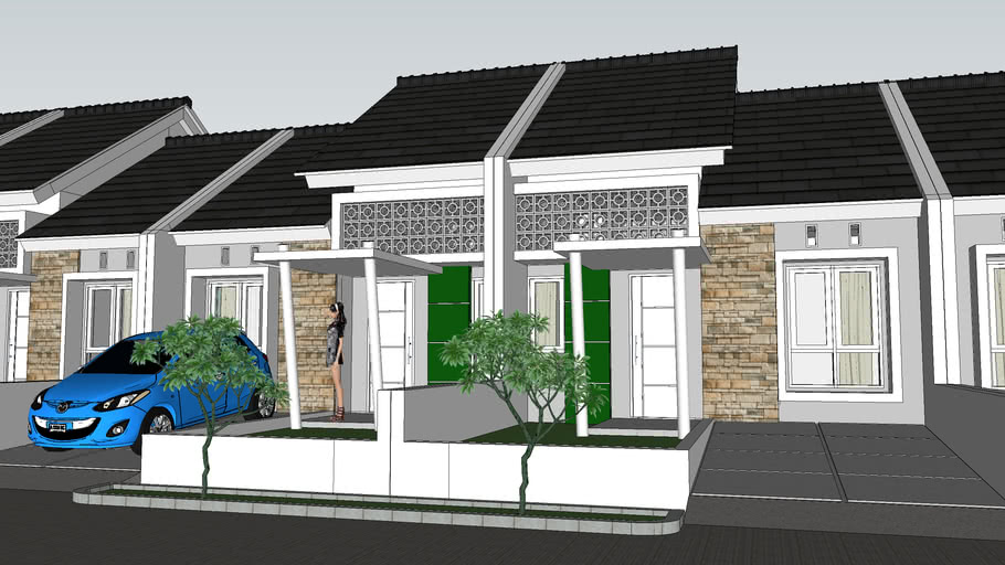 Detail Gambar Rumah Minimalis Tipe 45 Nomer 26