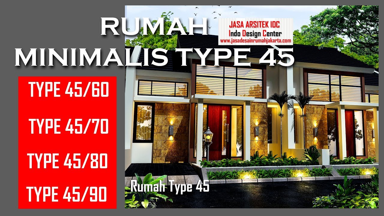 Detail Gambar Rumah Minimalis Tipe 45 Nomer 47