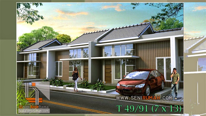 Detail Gambar Rumah Minimalis Tipe 45 Nomer 50