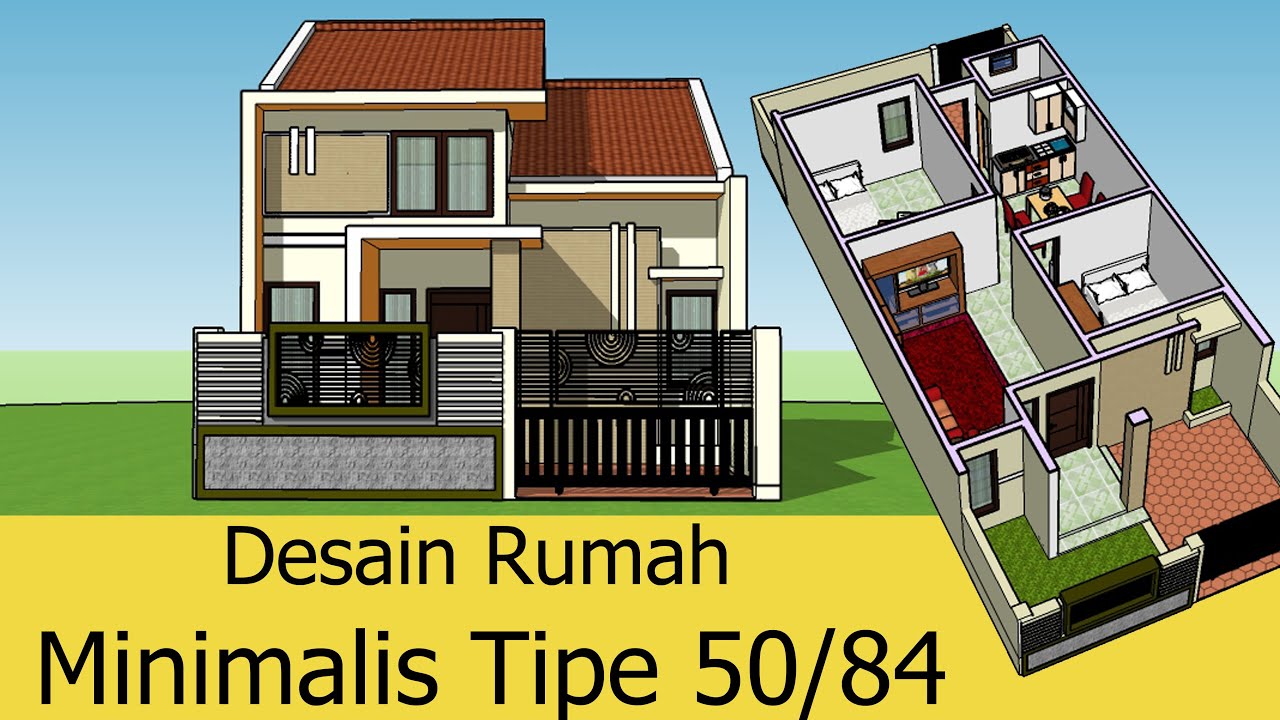 Detail Gambar Rumah Minimalis Type 50 Nomer 2