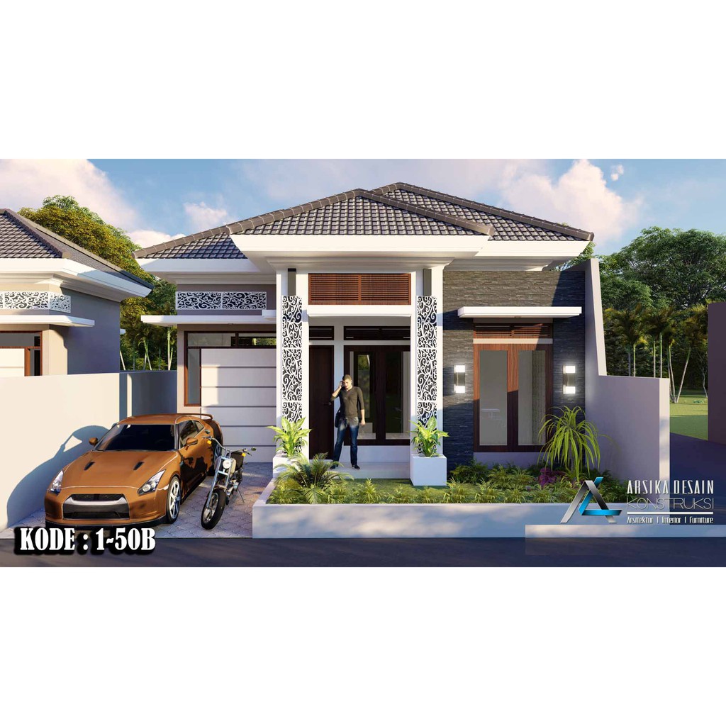 Detail Gambar Rumah Minimalis Type 50 Nomer 8