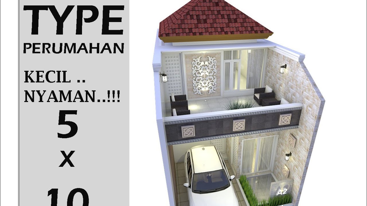 Detail Gambar Rumah Minimalis Ukuran 5x10 Meter Nomer 14