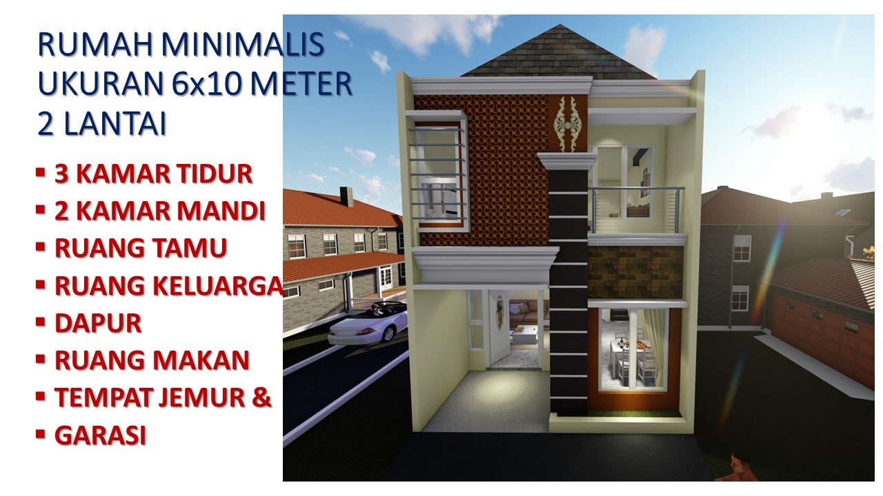 Detail Gambar Rumah Minimalis Ukuran 6x10 Nomer 36