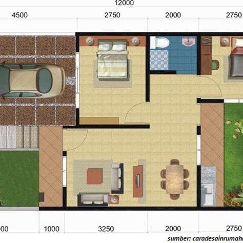 Detail Gambar Rumah Minimalis Ukuran 6x10 Nomer 41