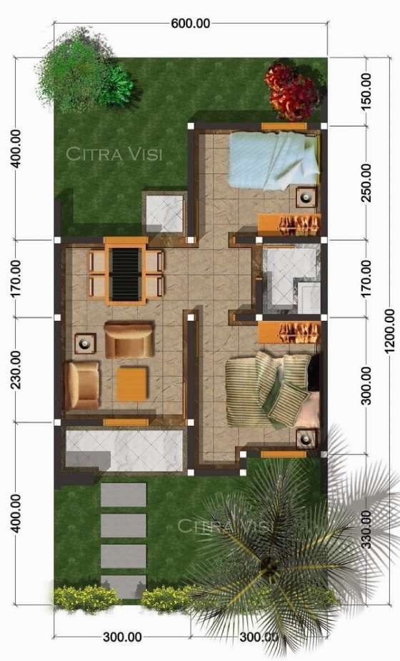 Detail Gambar Rumah Minimalis Ukuran 6x12 Nomer 42