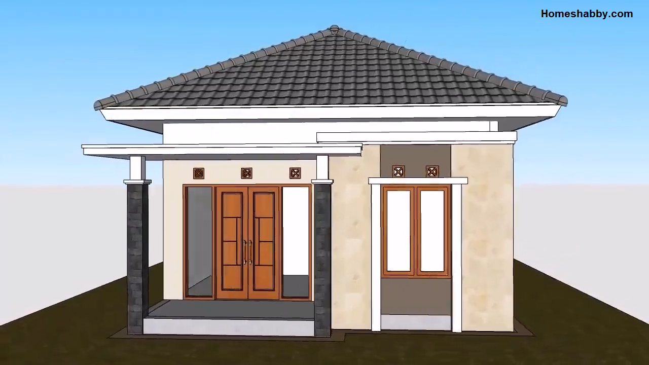 Detail Gambar Rumah Minimalis Ukuran 7 10 Nomer 17