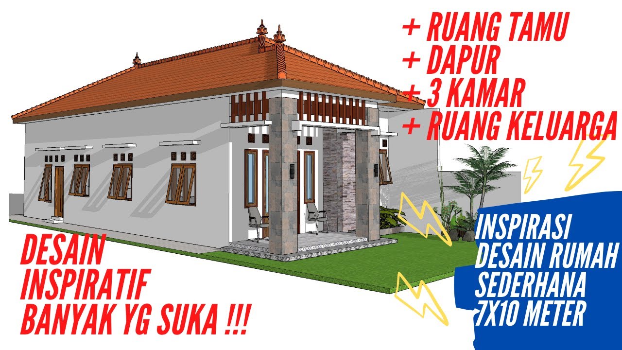 Detail Gambar Rumah Minimalis Ukuran 7 10 Nomer 23