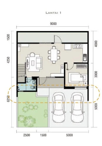 Detail Gambar Rumah Minimalis Ukuran 9x12 Nomer 44