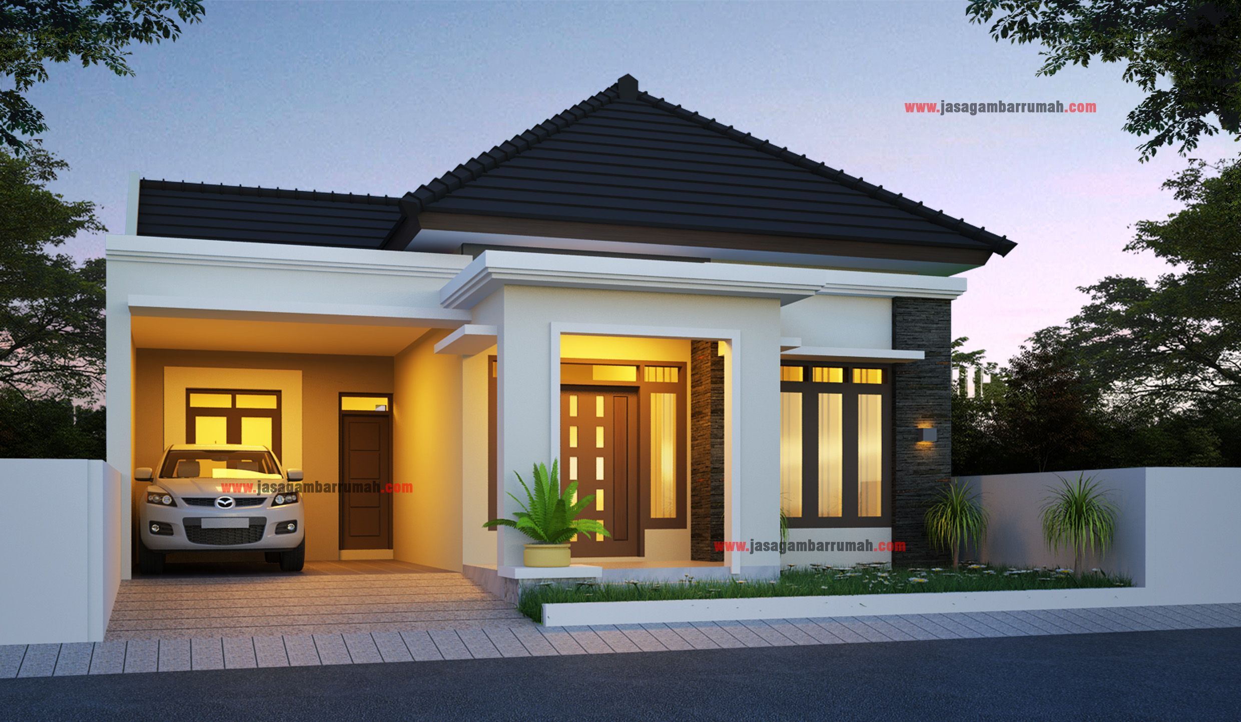 Detail Gambar Rumah Minimalis Unik Nomer 23