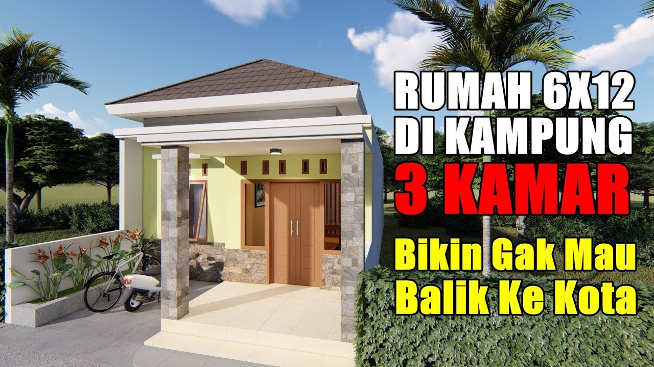 Detail Gambar Rumah Model Baru Ukuran 6x12 Nomer 18