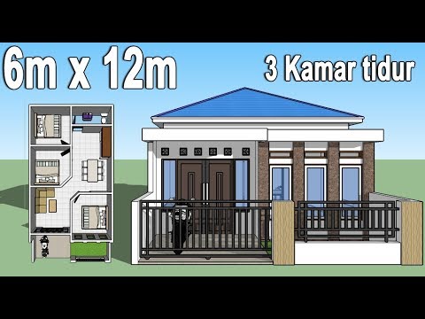 Detail Gambar Rumah Model Baru Ukuran 6x12 Nomer 25