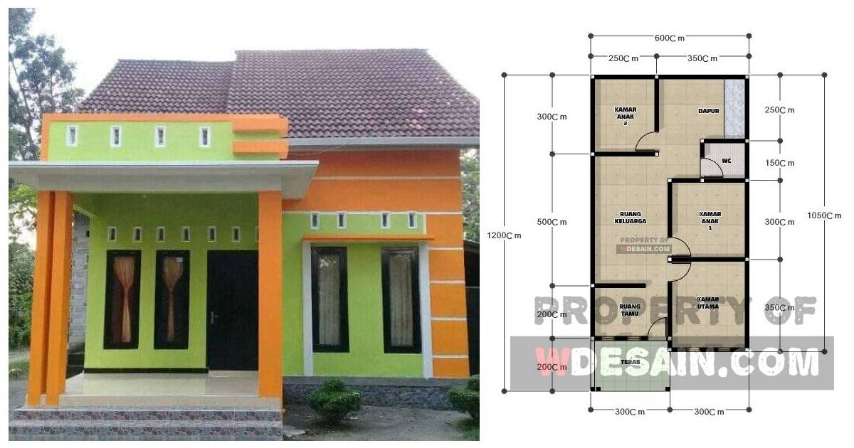 Detail Gambar Rumah Model Baru Ukuran 6x12 Nomer 4