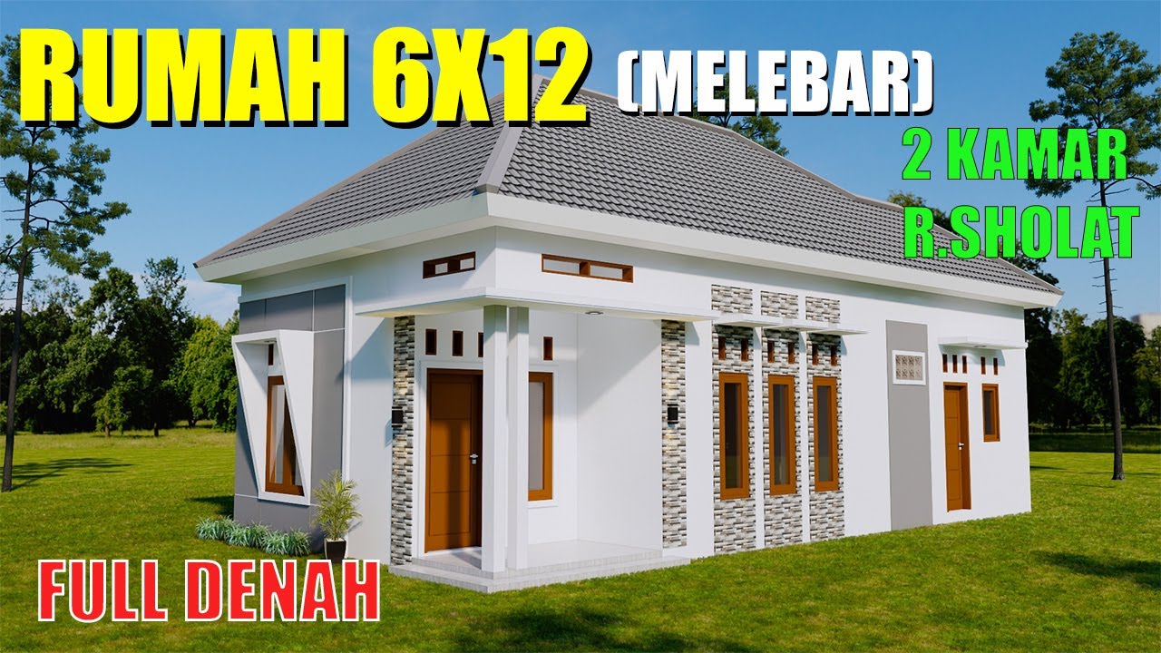 Detail Gambar Rumah Model Baru Ukuran 6x12 Nomer 36