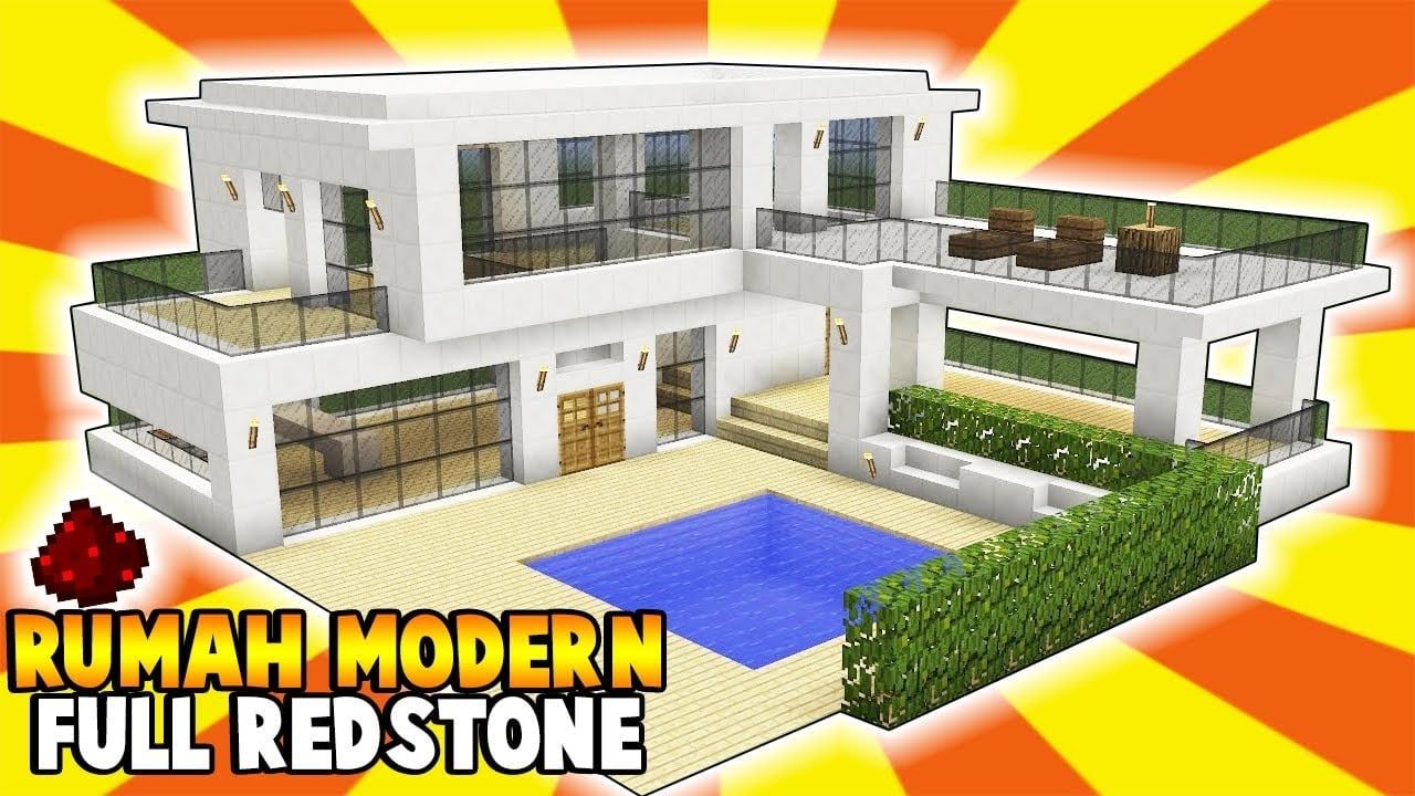 Detail Gambar Rumah Modern Di Minecraft Nomer 17
