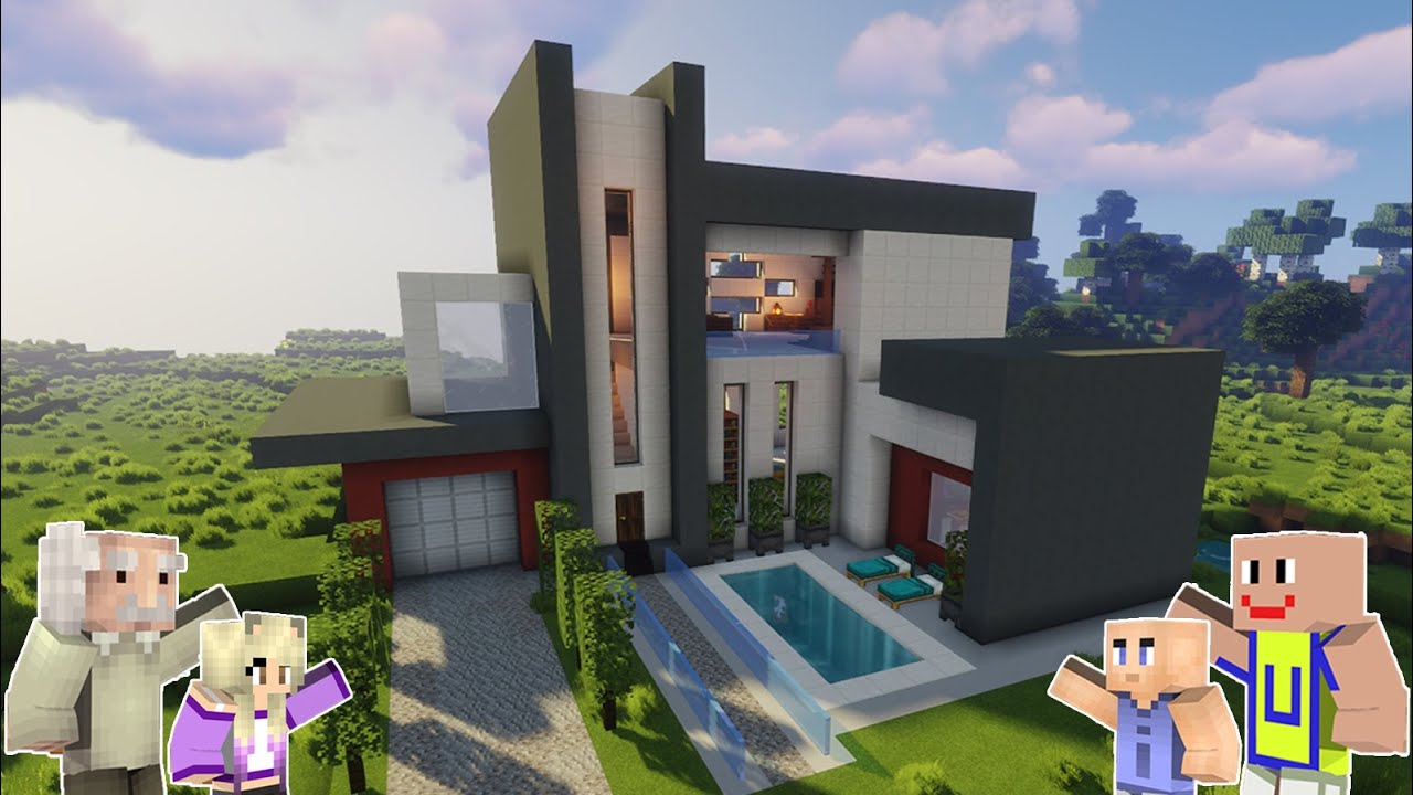 Detail Gambar Rumah Modern Di Minecraft Nomer 24