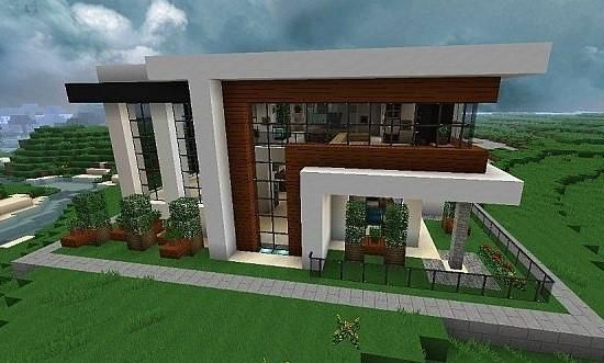 Detail Gambar Rumah Modern Minecraft Nomer 23