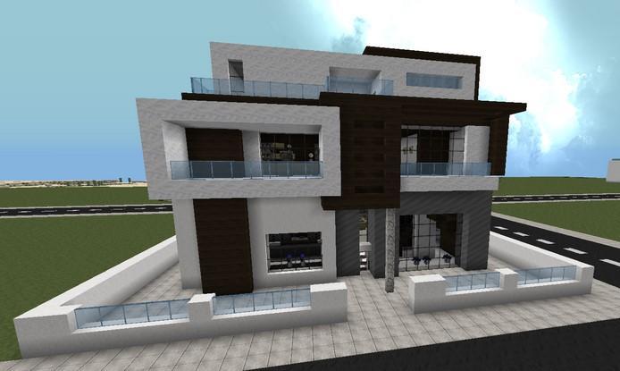 Detail Gambar Rumah Modern Minecraft Nomer 29