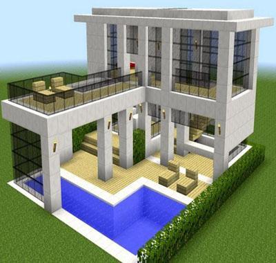 Detail Gambar Rumah Modern Minecraft Nomer 52