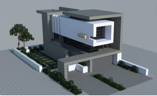 Detail Gambar Rumah Modern Minecraft Nomer 57