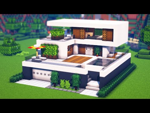 Detail Gambar Rumah Modern Minecraft Nomer 8