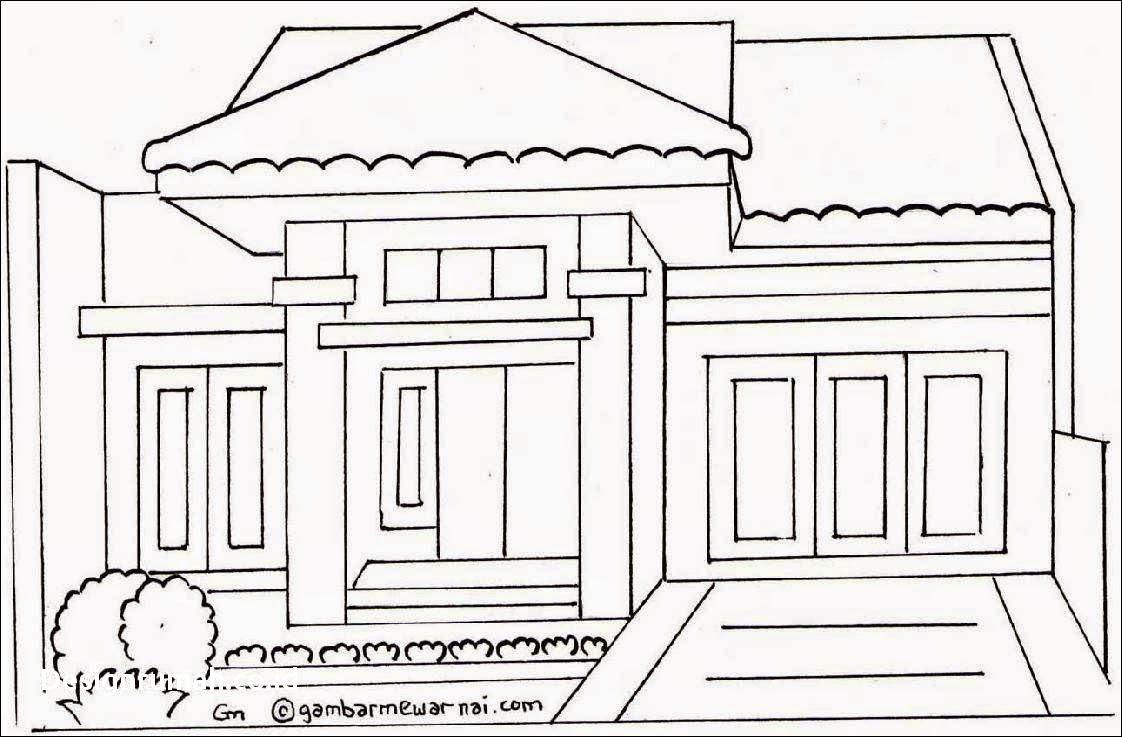 Detail Gambar Rumah Pakai Pensil Nomer 15