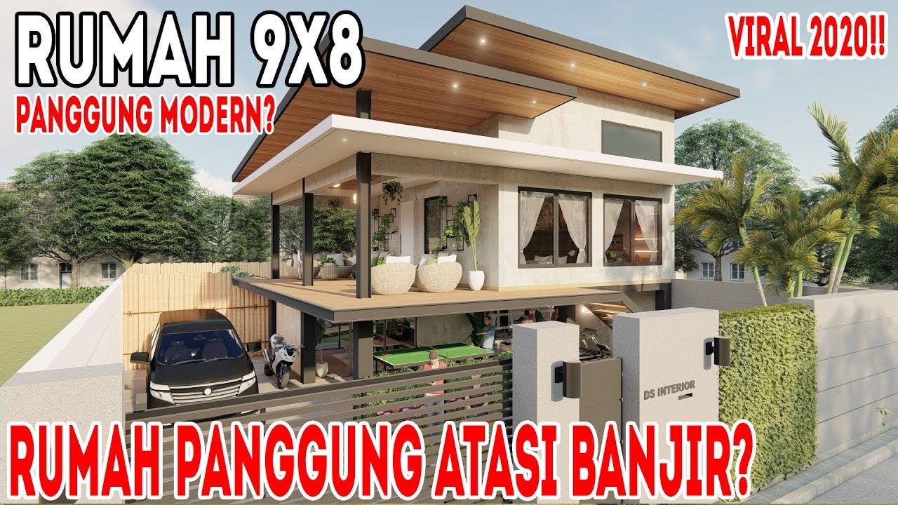 Detail Gambar Rumah Panggung Modern Nomer 4