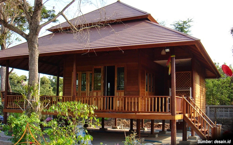 Detail Gambar Rumah Panggung Sederhana Koleksi Nomer 5