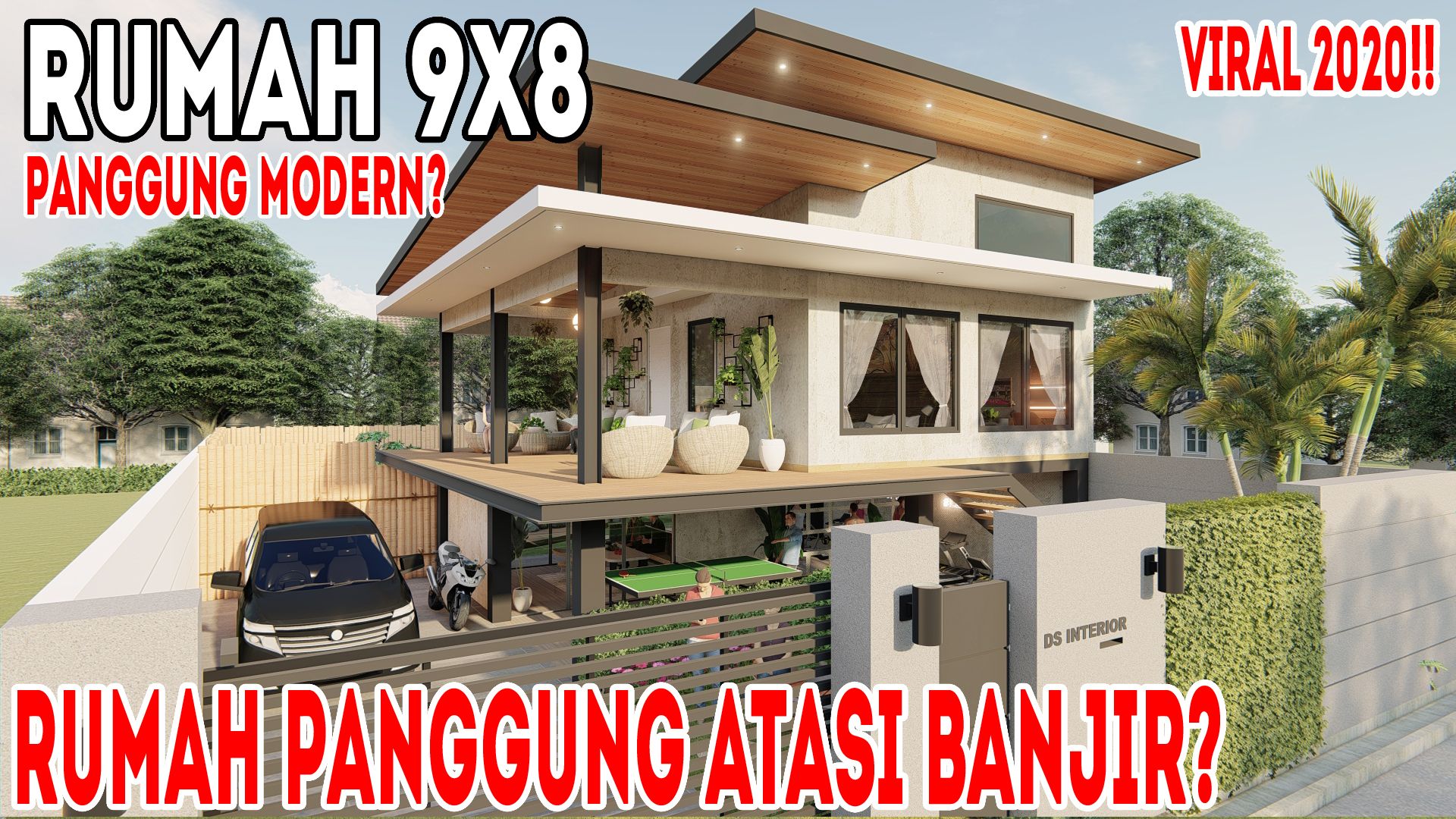 Detail Gambar Rumah Panggung Unik Nomer 4