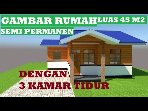 Detail Gambar Rumah Permanen Nomer 13