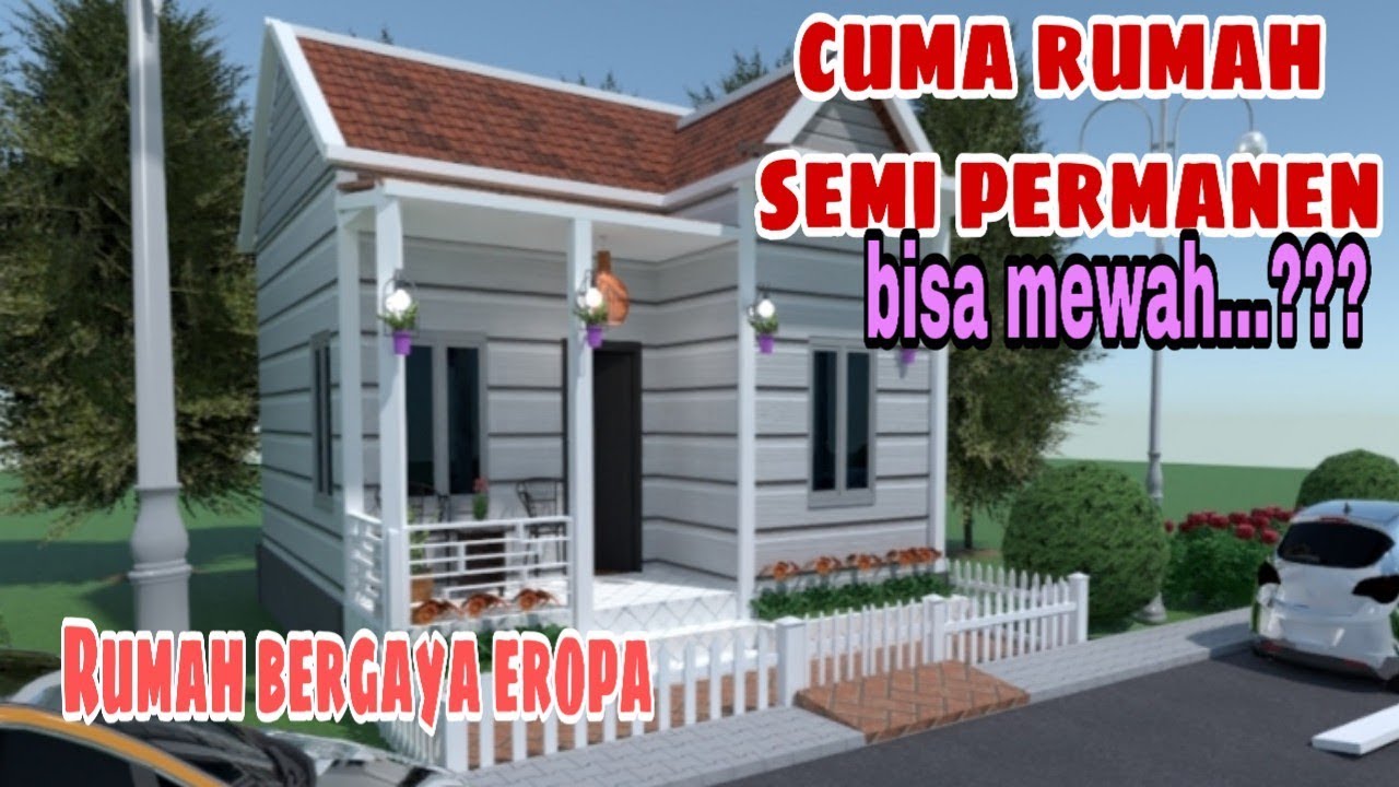 Detail Gambar Rumah Permanen Nomer 9