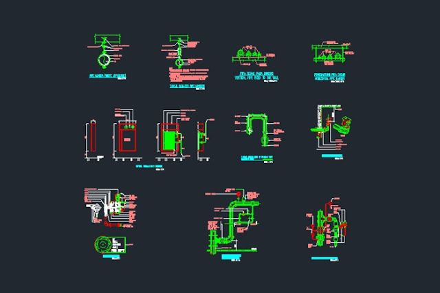 Detail Gambar Rumah Pompa Cad Nomer 19