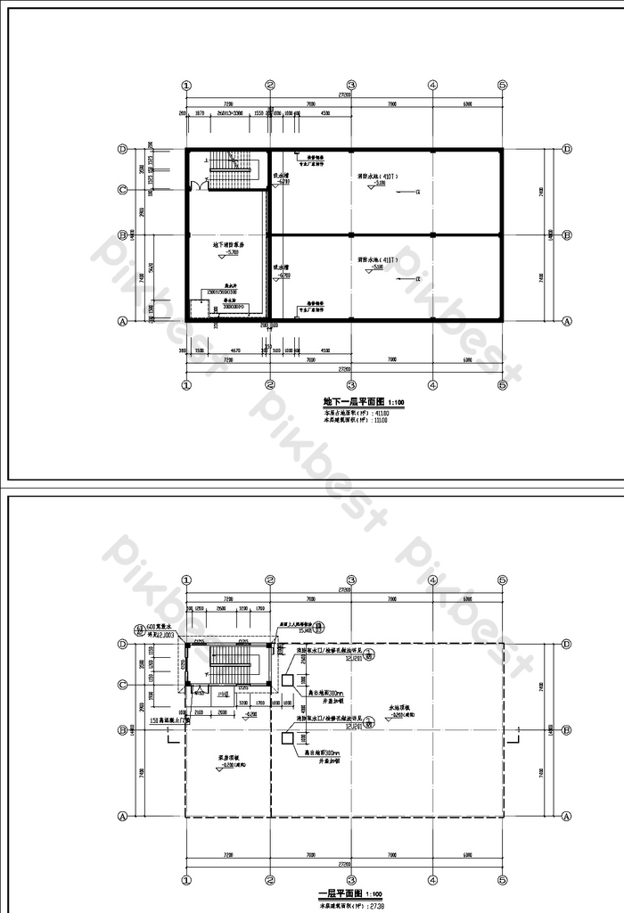 Detail Gambar Rumah Pompa Cad Nomer 23