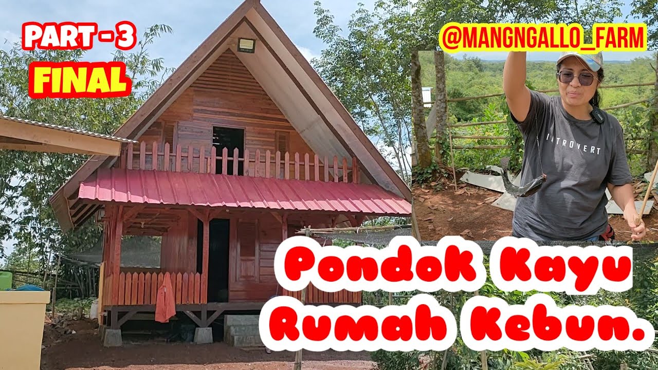 Detail Gambar Rumah Pondok Di Kebun Nomer 34