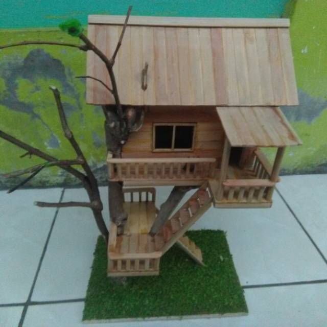 Detail Gambar Rumah Rumahan Dari Stik Es Krim Nomer 45