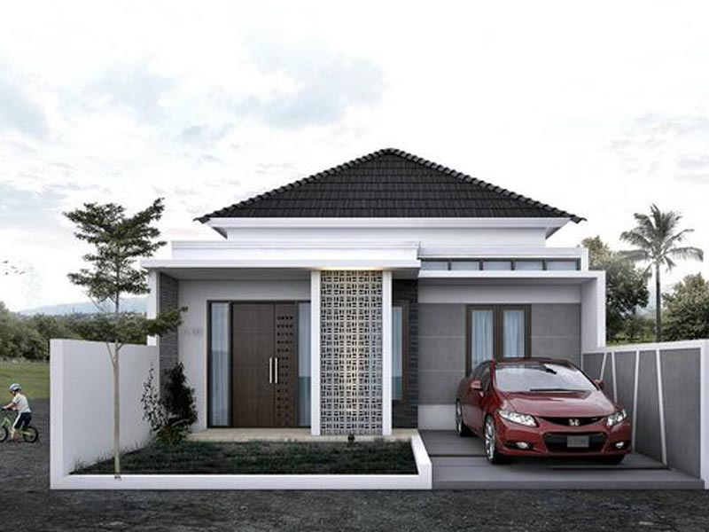 Detail Gambar Rumah Satu Lantai Nomer 11