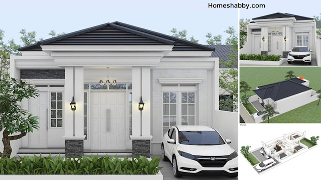 Detail Gambar Rumah Satu Lantai Nomer 13