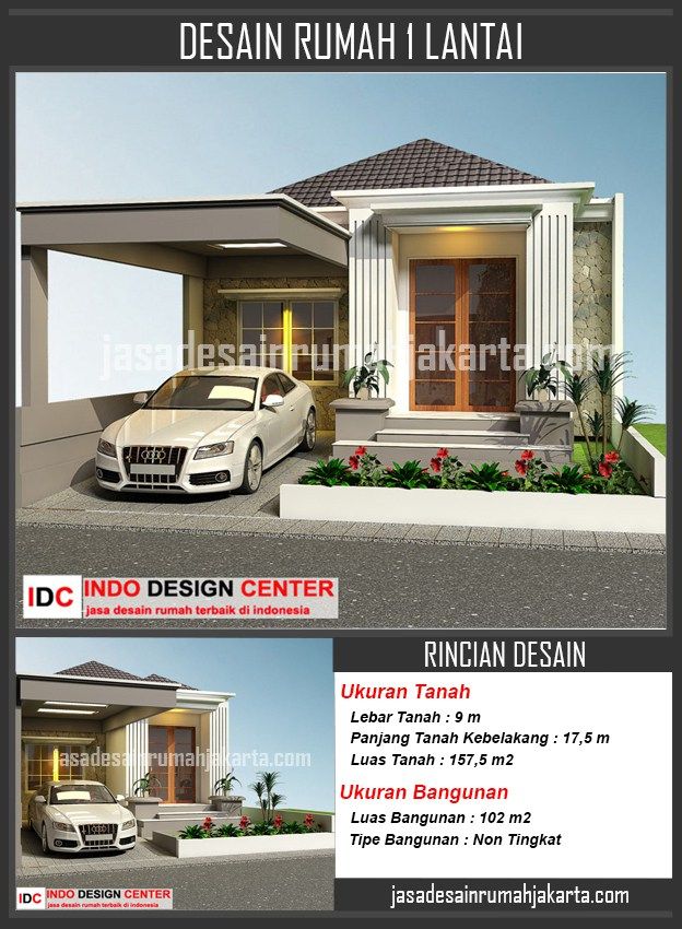 Detail Gambar Rumah Satu Lantai Nomer 26