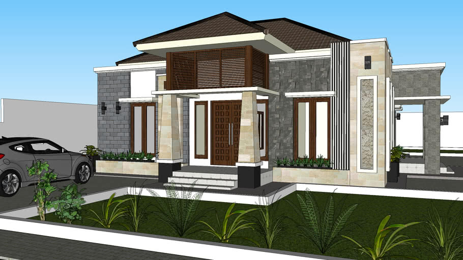 Detail Gambar Rumah Satu Lantai Nomer 42