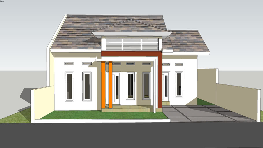 Detail Gambar Rumah Satu Lantai Nomer 45