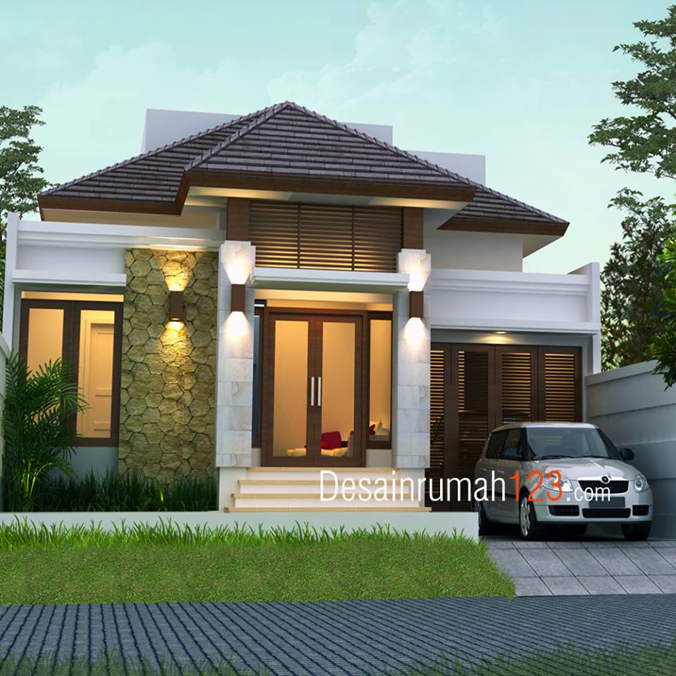 Detail Gambar Rumah Satu Lantai Nomer 46