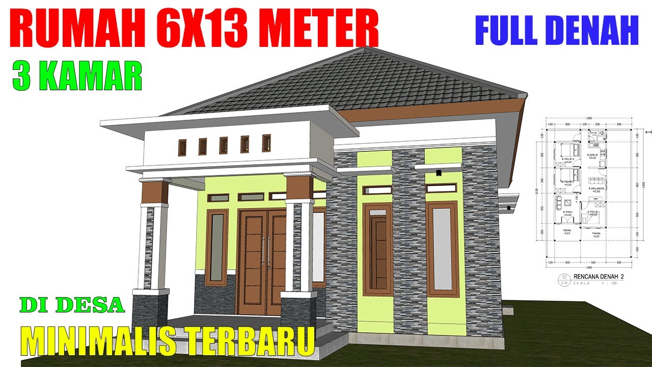 Detail Gambar Rumah Sederhana 3 Kamar Nomer 14