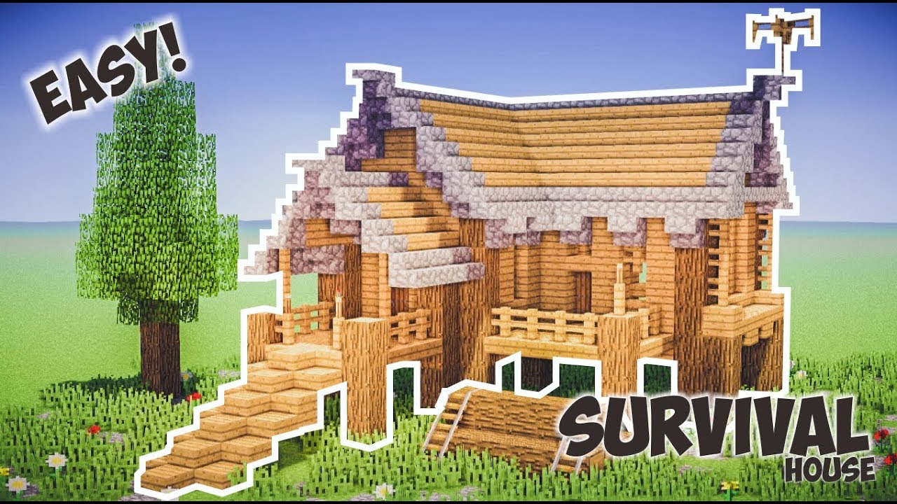 Detail Gambar Rumah Sederhana Minecraft Nomer 31