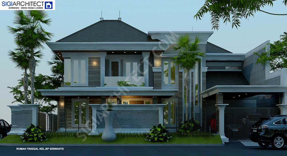 Detail Gambar Rumah Semi Klasik Nomer 31