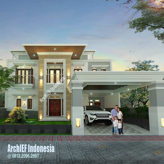 Detail Gambar Rumah Semi Klasik Nomer 47