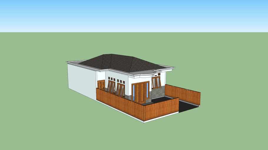 Detail Gambar Rumah Sketchup Nomer 5