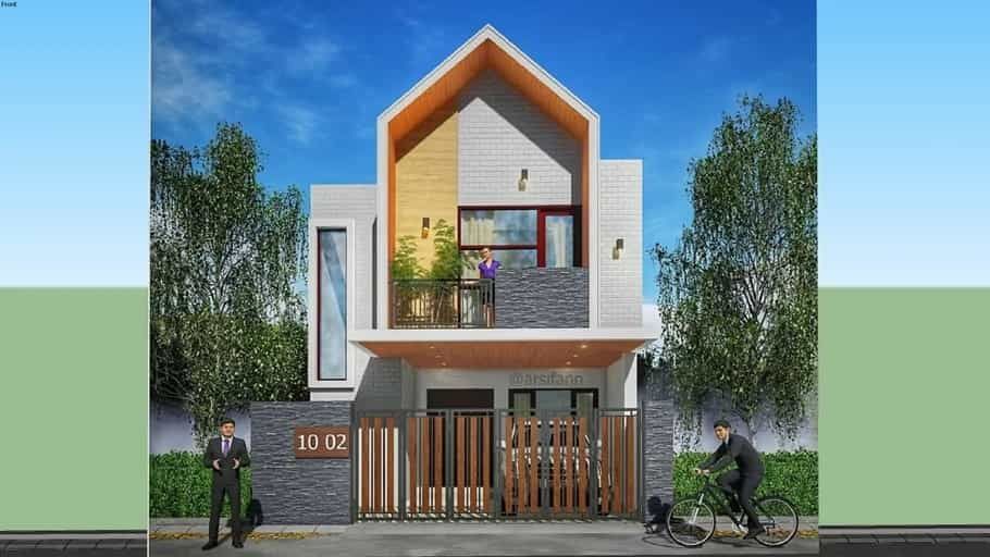 Detail Gambar Rumah Sketchup Nomer 49