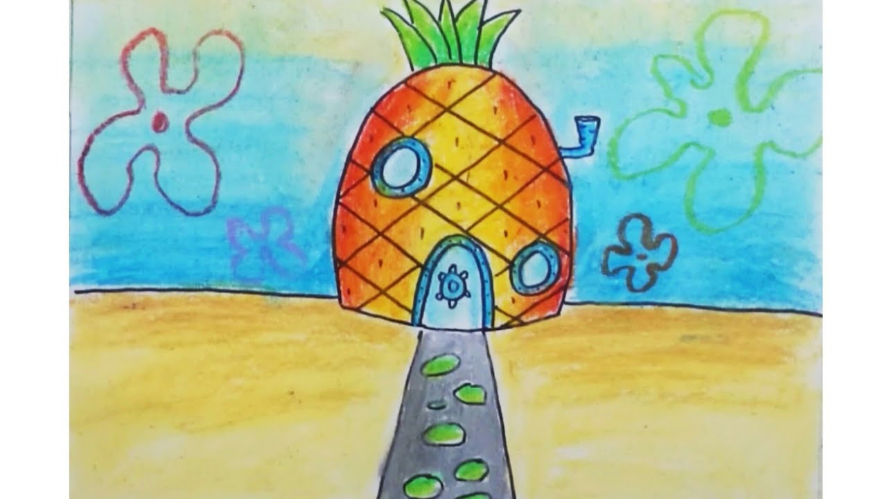 Detail Gambar Rumah Spongebob Nomer 19