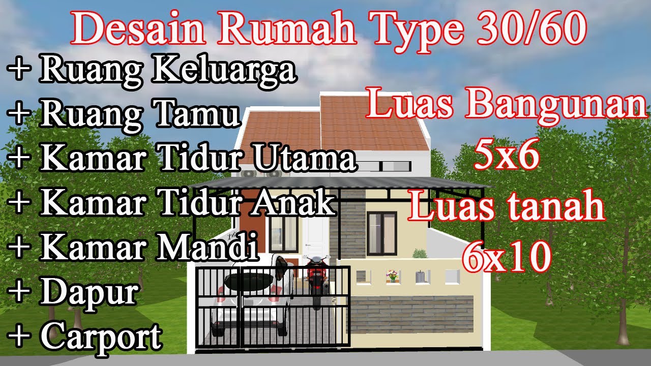 Detail Gambar Rumah Subsidi Type 30 60 Nomer 47