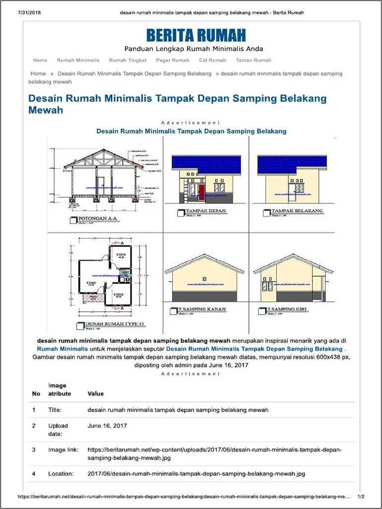 Detail Gambar Rumah Tampak Belakang Nomer 30